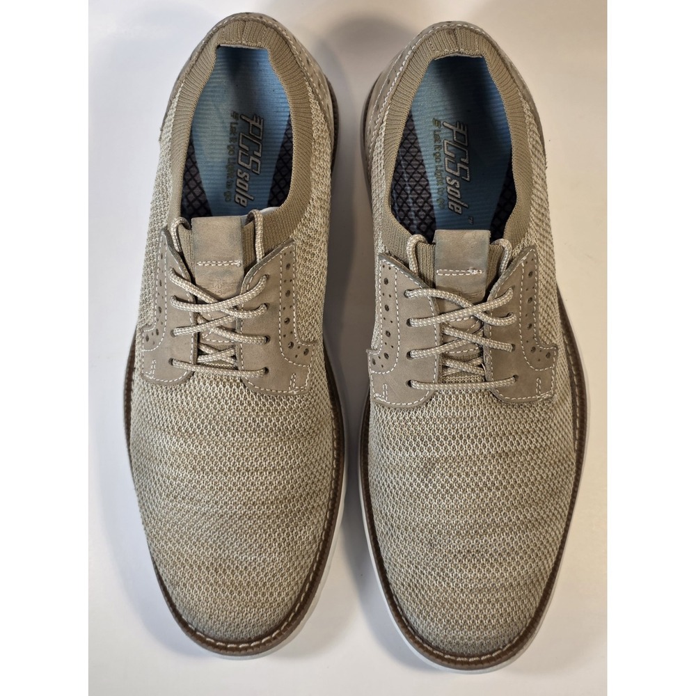 Dockers Men's 10m5 M Beige Round Toe Lace Up Oxford Casual Dress Shoes - Picture 8 of 11